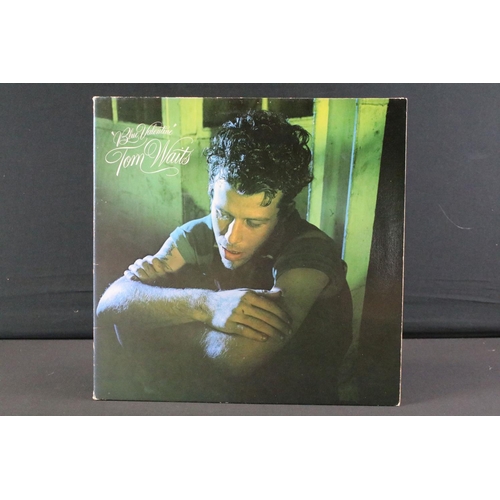 88 - Vinyl - 8 Tom Waits LPs to include Blue Valentine x 2 (one in open shrink), Swordfishtrombones, Boun... 