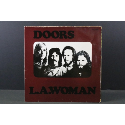 89 - Vinyl - 7 The Doors LPs to include L.A.Woman, Self Titled, Morrison Hotel, Greatest Hits, Waiting Fo... 