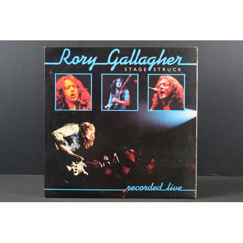 91 - Vinyl - 10 Rory Gallagher / Taste LPs to include Live In Europe, Stage Struck, Irish Tour '74, Deuce... 