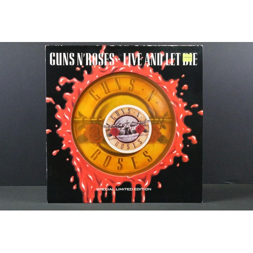 94 - Vinyl - 4 Guns N Roses LPs and 8 12