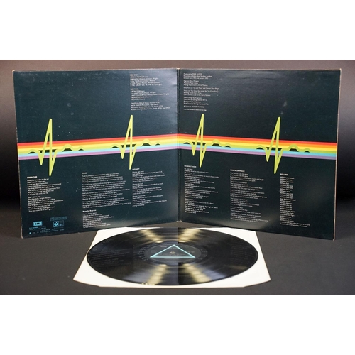 100 - Vinyl - 7 Pink Floyd albums to include: Dark Side Of The Moon (SHVL 804, A3 / B2 matrices) VG+, Atom... 