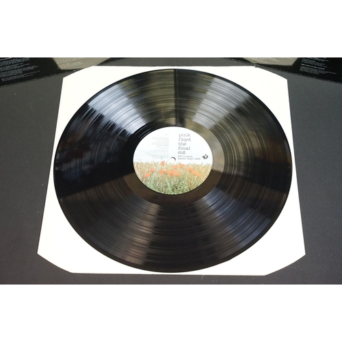 100 - Vinyl - 7 Pink Floyd albums to include: Dark Side Of The Moon (SHVL 804, A3 / B2 matrices) VG+, Atom... 