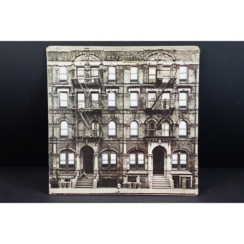 101 - Vinyl - 5 Led Zeppelin LPs to include III (working wheel), Coda, Physical Graffiti, In Through The O... 