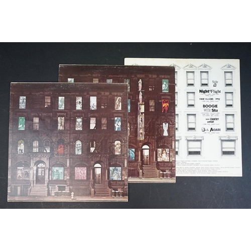 101 - Vinyl - 5 Led Zeppelin LPs to include III (working wheel), Coda, Physical Graffiti, In Through The O... 