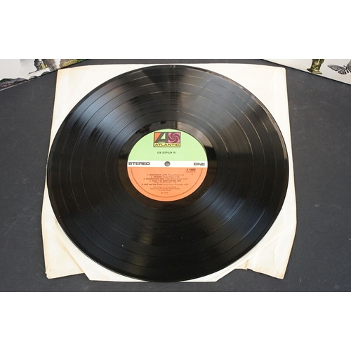 101 - Vinyl - 5 Led Zeppelin LPs to include III (working wheel), Coda, Physical Graffiti, In Through The O... 