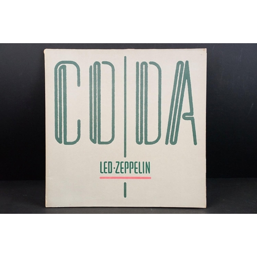 101 - Vinyl - 5 Led Zeppelin LPs to include III (working wheel), Coda, Physical Graffiti, In Through The O... 