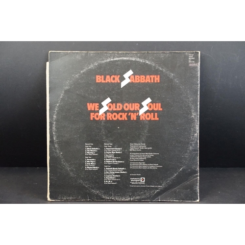 102 - Vinyl - 6 Black Sabbath LPs to include self titled, Paranoid, Master Of Reality (box cover, spaceshi... 