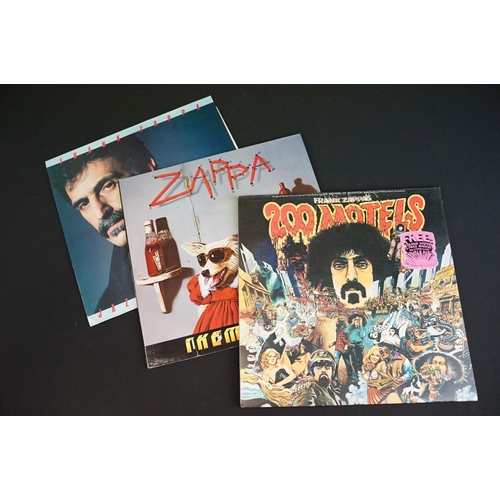 105 - Vinyl - 12 Frank Zappa LPs to include Hot Rats (RSLP6356), Chunga's Revenge (RSLP2030), Joes Garage ... 