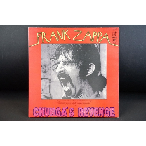 105 - Vinyl - 12 Frank Zappa LPs to include Hot Rats (RSLP6356), Chunga's Revenge (RSLP2030), Joes Garage ... 