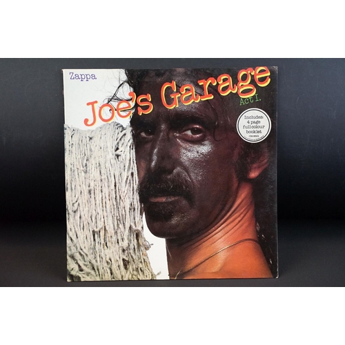 105 - Vinyl - 12 Frank Zappa LPs to include Hot Rats (RSLP6356), Chunga's Revenge (RSLP2030), Joes Garage ... 