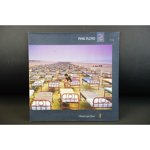 109 - Vinyl - 4 Pink Floyd LPs to include Atom Heart Mother x 2 (1 with no EMI is Vg+, 1 with EMI Vg), Wis... 