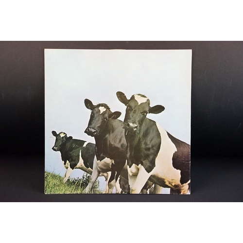 109 - Vinyl - 4 Pink Floyd LPs to include Atom Heart Mother x 2 (1 with no EMI is Vg+, 1 with EMI Vg), Wis... 