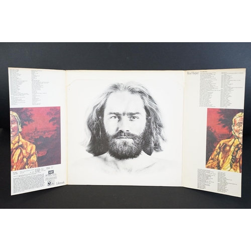 111 - Vinyl - 7 Roy Harper LPs to include Lifemask, Folkjokeopus, Valentine, HQ, Bullinaminegvase, Descend... 