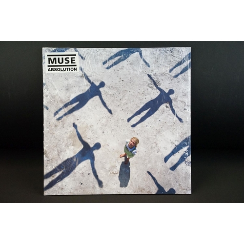 117 - Vinyl - 3 Muse LPs to include Black Holes & Revelations, Origin Of Symmetry (open shrink), Absolutio... 