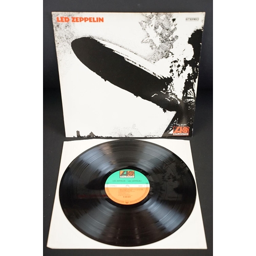 119 - Vinyl - 8 Led Zeppelin LPs to include Self titled, II, III (working wheel), IV, Presence, Physical G... 