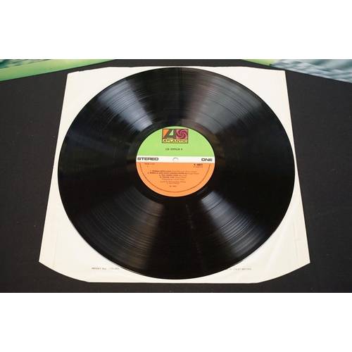 121 - Vinyl - 7 Led Zeppelin LPs to include II, III (working wheel), IV, Houses Of The Holy, Presence, Son... 