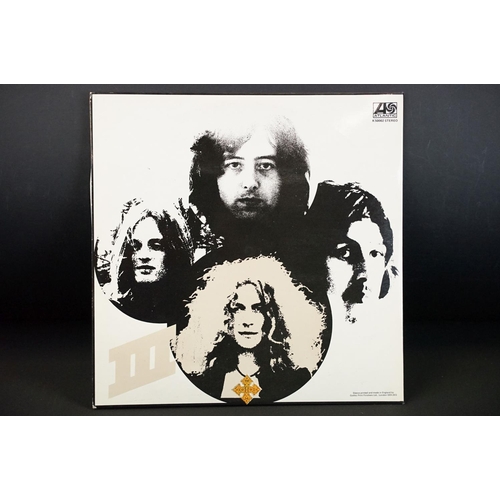 121 - Vinyl - 7 Led Zeppelin LPs to include II, III (working wheel), IV, Houses Of The Holy, Presence, Son... 