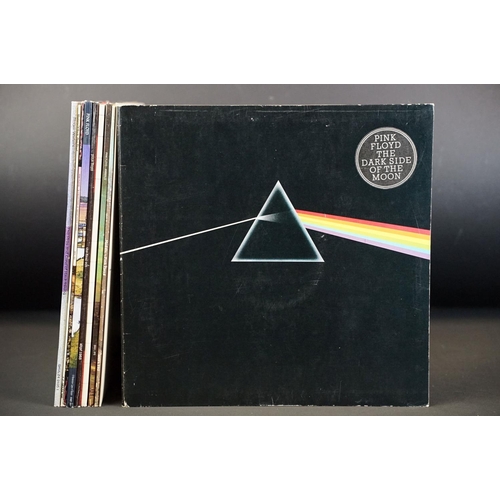 122 - Vinyl - 10 Pink Floyd & members LPs to include DSOTM, Wish You Were Here, Meddle, Animals, The Wall,... 