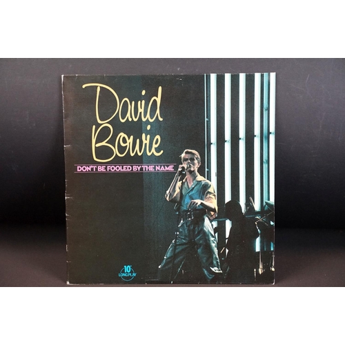 124 - Vinyl - 6 David Bowie LPs, 1 4LP set, and 3 10