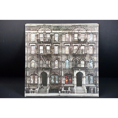 126 - Vinyl - 6 Led Zeppelin LPs to include II, III (working wheel), IV, Physical Graffiti, Coda, Song Rem... 