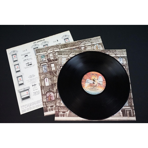 126 - Vinyl - 6 Led Zeppelin LPs to include II, III (working wheel), IV, Physical Graffiti, Coda, Song Rem... 