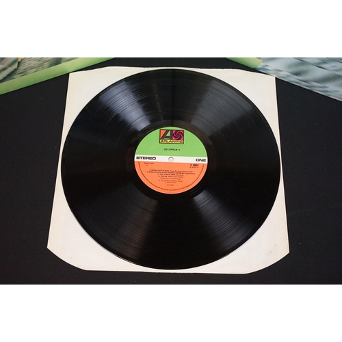 126 - Vinyl - 6 Led Zeppelin LPs to include II, III (working wheel), IV, Physical Graffiti, Coda, Song Rem... 