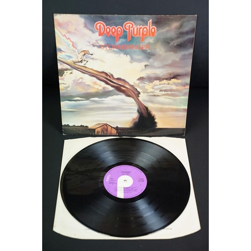 127 - Vinyl - 10 Deep Purple LPs to include Fireball, Stormbringer, Come Taste The Band, Live In London, M... 