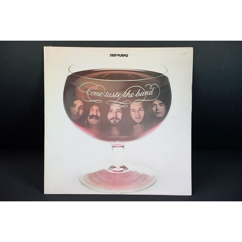 127 - Vinyl - 10 Deep Purple LPs to include Fireball, Stormbringer, Come Taste The Band, Live In London, M... 