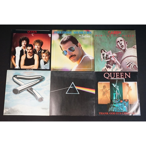 167 - Vinyl - 14 Queen & related LPs, 3 12