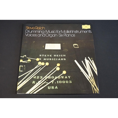 168 - Vinyl - Three box sets to include Steve Reich – Drumming / Music For Mallet Instruments, Voices And ... 