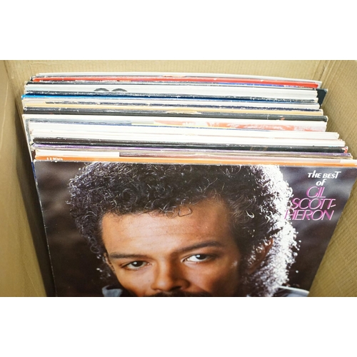 218 - Vinyl - 55 Soul / Funk LPs to include Booker T & The MGs x 5, Lou Rawls, James Brown, The Meters, Ma... 