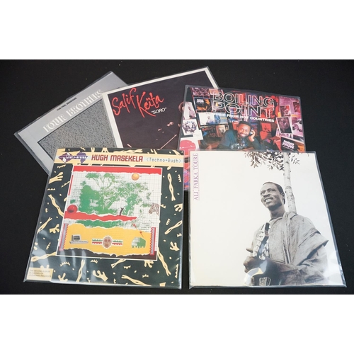 229 - Vinyl - 35 LPs to include 19 World Music and 16 Jazz featuring Ali Farka Toure, Hugh Masekela, Boili... 