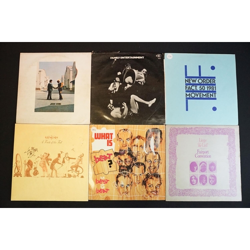 231 - Vinyl - Over 65 Rock & Pop LPs to include Pink Floyd x 2 (A3/B3 DSOTM), New Order, Family, The Beat,... 