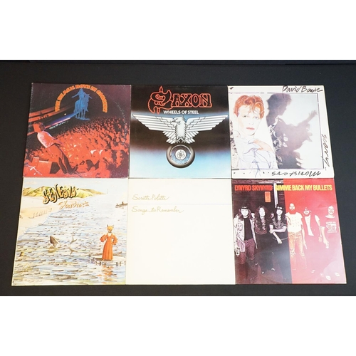 234 - Vinyl - 65 Rock & Pop LPs to include Saxon, Streetwalkers, Scritti Politti, David Bowie, Lynyrd Skyn... 