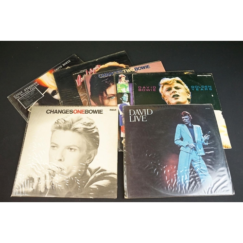 239 - Vinyl - David Bowie LPs spanning his career to include David Bowie & Marc Bolan Slipping Next To You... 