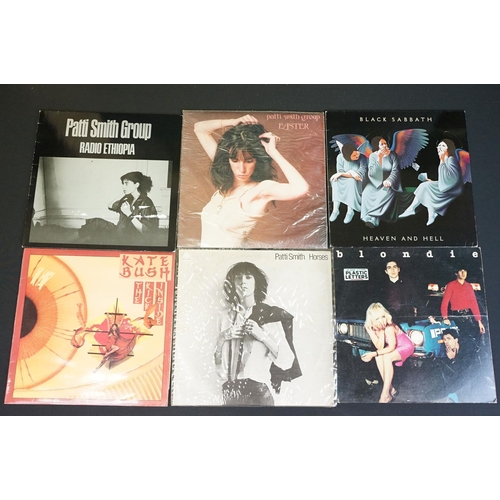 241 - Vinyl - Over 80 Rock & Pop LPs to include Patti Smith x 5, Black Sabbath x 2, Blondie, Kate Bush, Ma... 