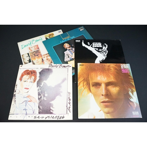 294 - Vinyl - 26 David Bowie LPs and 14 12