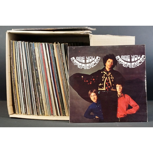 297 - Vinyl - Over 75 Rock & Pop LPs to include Jimi Hendrix x 3, Cream, Family, Rush, Spider John Koerner... 