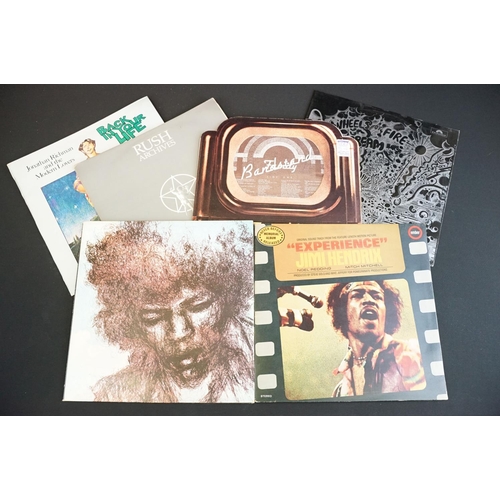 297 - Vinyl - Over 75 Rock & Pop LPs to include Jimi Hendrix x 3, Cream, Family, Rush, Spider John Koerner... 