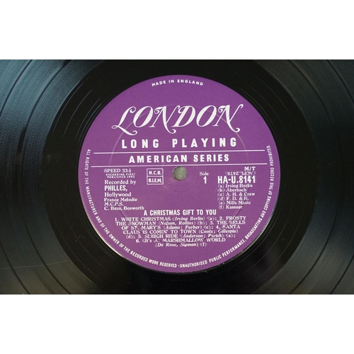 67 - Vinyl - Various Artists - A Christmas Gift For You LP on London Records HA-U 8141. UK 1st pressing p... 