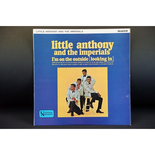 71 - Vinyl - 4 original UK 1st pressing Soul albums to include: Little Anthony & The Imperials – I'm On T... 