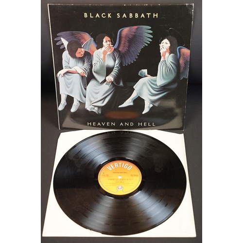 96 - Vinyl - 12 Black Sabbath LPs and 4 Ozzy Osbourne LPs to include Vol 4, Black Sabbath (self titled), ... 