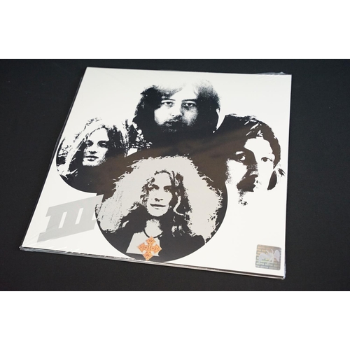 98 - Vinyl - 9 recent release / re-issue sealed albums to include: Led Zeppelin – Led Zeppelin (812279664... 