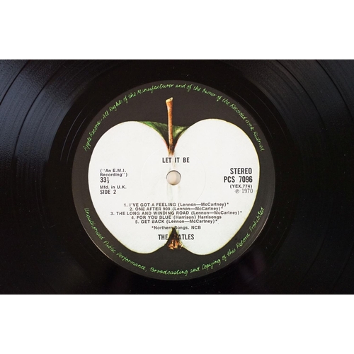 13 - Vinyl - The Beatles - Let It Be. Original UK 1st pressing box set on Apple Records PXS 1. Original b... 