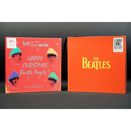 16 - Vinyl - 2 The Beatles limited edition box sets to include: Happy Christmas Beatle People (The Christ... 