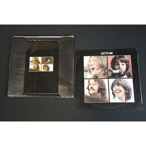 17 - Vinyl - The Beatles - Let It Be. Original UK 1st pressing box set on Apple Records PXS 1. original b... 