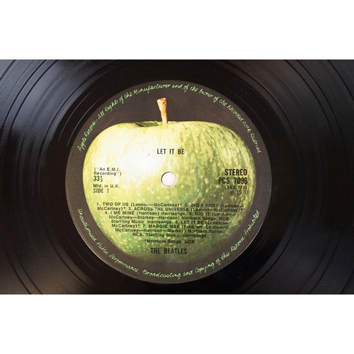 17 - Vinyl - The Beatles - Let It Be. Original UK 1st pressing box set on Apple Records PXS 1. original b... 