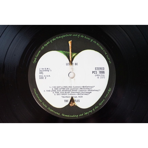 17 - Vinyl - The Beatles - Let It Be. Original UK 1st pressing box set on Apple Records PXS 1. original b... 