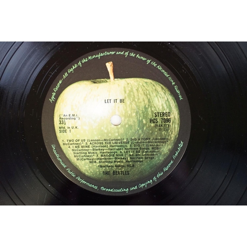 18 - Vinyl - 4 The Beatles LPs to include The White Album (top loader, stereo pressing ,No. 0416677, Mfd.... 