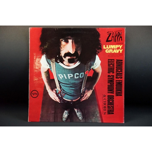 26 - Vinyl - 2 Zappa / Related first UK pressing LPs to include Lumpy Gravy (SVLP223 flipback front lamin... 